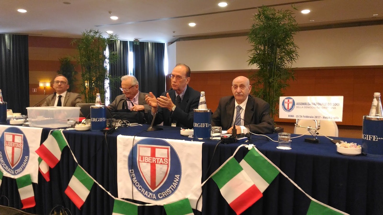 Renato Grassi è il segretario politico della Democrazia Cristiana